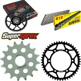 Kettensatz Stahl für: YAMAHA XJ600 N 93-08/XJ600 S Diversio 16-48-110 DID520VX3 Endlos