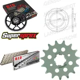 Kettensatz Stahl für: YAMAHA XT600 Z Tenere 83-84 15-39-102 DID520ZVM-X(S&S) Niet