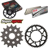 Kettensatz Stahl für: YAMAHA FZ6 Fazer 04-06/FZ6 Fazer /S2 16-46-118 DID530ZVM-X(S&S) Endlos