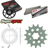Kettensatz Stahl für: YAMAHA SRX600 86-86 15-37-104 DID520ZVM-X Niet