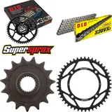 Chain Kit - Steel - for: YAMAHA XT600 E 97-03 15-45-106 DID520VX3 rivet