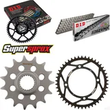 Kettensatz Stahl für: YAMAHA XTZ660 Tenere 96-96 15-46-110 DID520ZVM-X Endlos