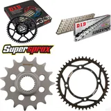 Chain Kit - Steel - for: YAMAHA XTZ660 Tenere 96-96 15-46-110 DID520ZVM-X(S&S) rivet