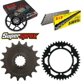 Kettensatz Stahl für: YAMAHA FZR750 RT Genesis 87-88 17-42-108 DID530VX3 Endlos