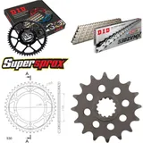 Kettensatz Stahl für: YAMAHA FZ750 87-90 16-43-110 DID530ZVM-X(S&S) Niet