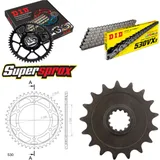 Kettensatz Stahl für: YAMAHA FZ750 91-94 17-43-110 DID530VX3 Niet