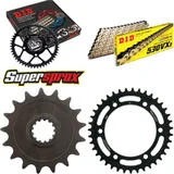 Chain Kit - Steel - for: YAMAHA FZX750 Fazer 86-89 17-39-106 DID530VX3(G&B) endless