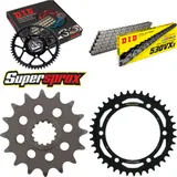 Kettensatz Stahl für: YAMAHA YZF750 SP >530< 93-97 16-39-104 DID530VX3 Niet