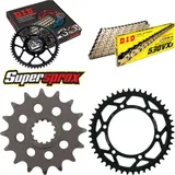 Kettensatz Stahl für: YAMAHA FZR1000 Genesis >530< 87-88 16-46-110 DID530VX3(G&B) Niet