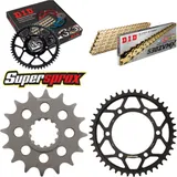 Kettensatz Stahl für: YAMAHA YZF1000 R1 98-03 16-43-114 DID530ZVM-X(G&G) Niet