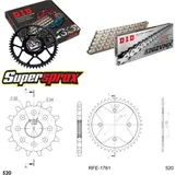 Kettensatz Stahl für: BOMBARDIER DS450 08-12 14-42-098 DID520ZVM-X(S&S) Endlos Kettensatz Stahl für: BOMBARDIER DS450 08-12 14-42-098 DID520ZVM-X(S&S) Endlos