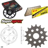 Chain Kit - Steel - for: BOMBARDIER DS650 Desert Storm 00-03 16-36-112 DID530VX3(G&B) rivet