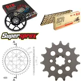 Chain Kit - Steel - for: KAWASAKI AE80 81-83/AR80 81-83 15-43-116 DID420NZ3(G&B) Clip