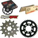 Kettensatz Stahl für: KAWASAKI KLX110 02-02 14-37-088 DID420NZ3(G&B) Clip