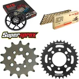 Kettensatz Stahl für: KAWASAKI KLX110 03-09 14-33-086 DID420NZ3(G&B) Clip