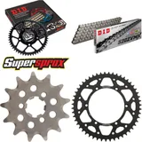 Kettensatz Stahl für: KAWASAKI KX125 04-08 13-51-114 DID520ZVM-X Niet