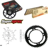 Kettensatz Stahl für: KAWASAKI KLX125 C 12-14 14-47-124 DID428NZ(G&B) Clip