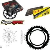 Chain Kit - Steel - for: KAWASAKI KLX125 D D-Tracker 10-14 14-44-122 DID428VX endless Chain Kit - Steel - for: KAWASAKI KLX125 D D-Tracker 10-14 14-44-122 DID428VX endless