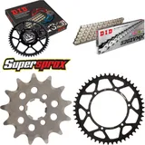 Chain Kit - Steel - for: KAWASAKI KX125 96-97 13-50-112 DID520ZVM-X(S&S) rivet