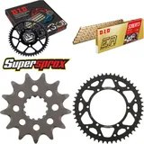 Kettensatz Stahl für: KAWASAKI KX250 05-06 13-51-116 DID520ERT2(G&G) Clip
