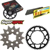 Chain Kit - Steel - for: KAWASAKI KX250 97-98 13-49-114 DID520 Clip
