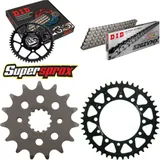 Chain Kit - Steel - for: KAWASAKI KLR250 85-92 15-44-104 DID520ZVM-X rivet