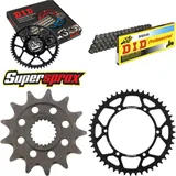 Kettensatz Stahl für: KAWASAKI KX250 F 06-10 13-48-112 DID520 Clip