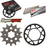 Chain Kit - Steel - for: KAWASAKI KLX250 R 93-98/KLX300 R 97-02 14-50-110 DID520ZVM-X(S&S) rivet Chain Kit - Steel - for: KAWASAKI KLX250 R 93-98/KLX300 R 97-02 14-50-110 DID520ZVM-X(S&S) rivet