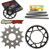 Kettensatz Stahl für: KAWASAKI KLX300 R 03-03 14-50-110 DID520NZ Clip