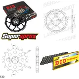 Chain Kit - Steel - for: KAWASAKI Z250 A 78-80/Z250 C 80-82/Z2 15-35-098 DID530NZ Clip