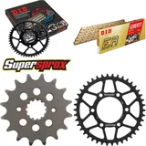 Chain Kit - Steel - for: KAWASAKI GPZ400 27PS 85-89 16-42-106 DID520ERT2(G&G) Clip