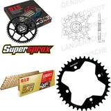 Kettensatz Stahl für: KAWASAKI KFX450 R 08-12 14-38-094 DID520ERT2(G&G) Clip