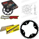 Kettensatz Stahl für: KAWASAKI KFX450 R 08-12 14-38-094 DID520VX3(G&B) Clip