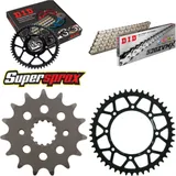 Chain Kit - Steel - for: KAWASAKI KLR500 88-88 15-46-106 DID520ZVM-X(S&S) rivet