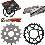 Kettensatz Stahl für: KAWASAKI Z400 F 84-84/Z400 GP 83-84/Z 16-38-104 DID530ZVM-X Endlos