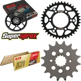 Chain Kit - Steel - for: KAWASAKI GPZ400 49PS 85-89/GPZ550 U 16-38-104 DID520ERT2(G&G) Clip