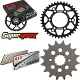 Kettensatz Stahl für: KAWASAKI GPZ400 49PS 85-89/GPZ550 U 16-38-104 DID520ZVM-X(S&S) Niet