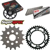 Chain Kit - Steel - for: KAWASAKI Zephyr 550 91-99 16-38-106 DID520ZVM-X rivet Chain Kit - Steel - for: KAWASAKI Zephyr 550 91-99 16-38-106 DID520ZVM-X rivet