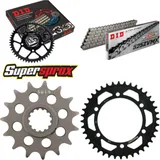 Kettensatz Stahl für: KAWASAKI ZX-6R 600 95-97 15-40-108 DID525ZVM-X Niet