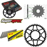 Kettensatz Stahl für: KAWASAKI ZX-6R /RR 09-12/ZX-6R /RR 07 16-43-112 DID520VX3 Niet