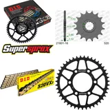 Kettensatz Stahl für: KAWASAKI ZX-6R /RR 09-12/ZX-6R /RR 07 16-43-112 DID520VX3(G&B) Niet