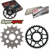 Kettensatz Stahl für: KAWASAKI Z650 77-80 16-42-102 DID530ZVM-X(S&S) Niet