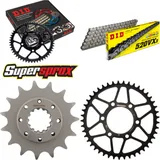 Kettensatz Stahl für: KAWASAKI Z800 /ABS 13-15 15-45-114 DID520VX3 Niet