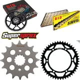 Kettensatz Stahl für: KAWASAKI GPX750R 87-90 16-47-110 DID530VX3(G&B) Endlos