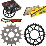 Chain Kit - Steel - for: KAWASAKI Z750 B 76-78/Z750 Y LTD Twi 16-38-106 DID530VX3(G&B) rivet