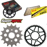 Kettensatz Stahl für: KAWASAKI ZXR750 91-92 16-45-110 DID530VX3(G&B) Niet