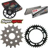 Kettensatz Stahl für: KAWASAKI ZR-7 /S 750 99-04 16-38-108 DID525ZVM-X Niet