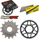 Kettensatz Stahl für: KAWASAKI Z750 /S 04-06/Z750 ABS 07-13 15-43-112 DID520VX3 Endlos