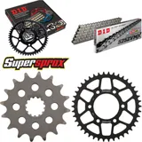 Kettensatz Stahl für: KAWASAKI Z1000 03-06 16-42-112 DID525ZVM-X Endlos