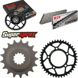 Kettensatz Stahl für: KAWASAKI ZZR1400 13-15 17-42-118 DID530ZVM-X Niet